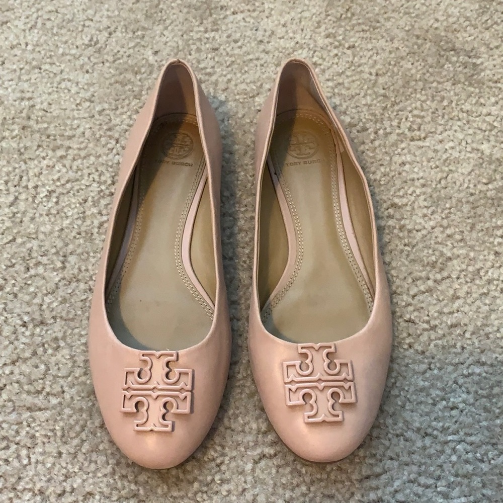 Tory Burch nude flats